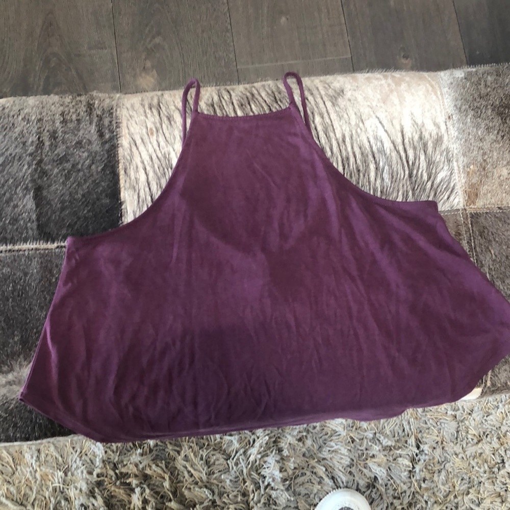 Purple tank XS